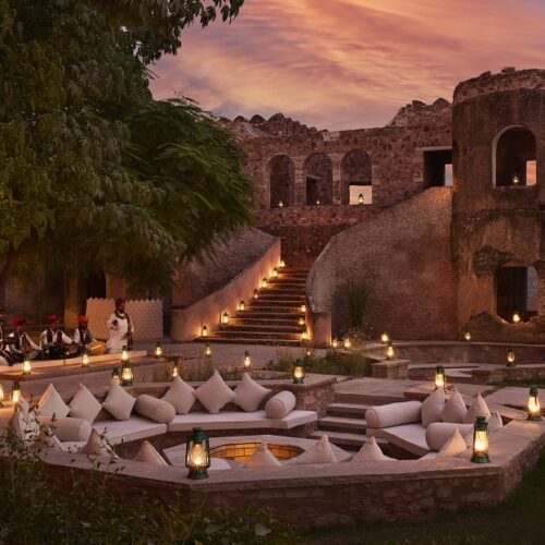 Six Senses Fort Barwara_The Cortile Firepit